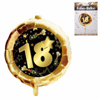 Folien-Ballon "18"