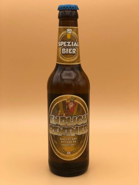 Bier-Etikett "Junggesellen", 2-tlg.