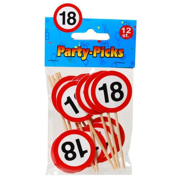 Party-Picks "18", 12-tlg.