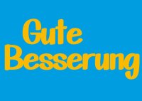 Postkarte "Gute Besserung"