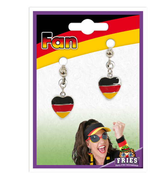 Ohrclips für Deutschland-Fans