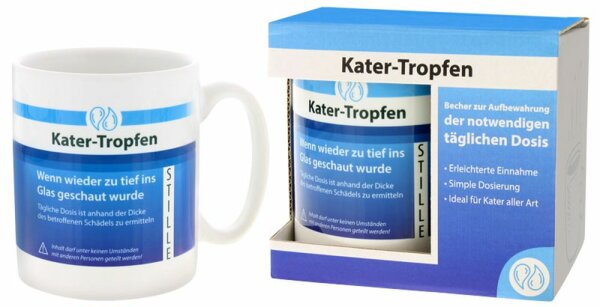 Katertropfen-Kaffeebecher