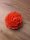 handgemachte rote Rosenkerze aus Bienenwachs